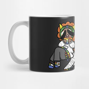 questioning whoman Mug